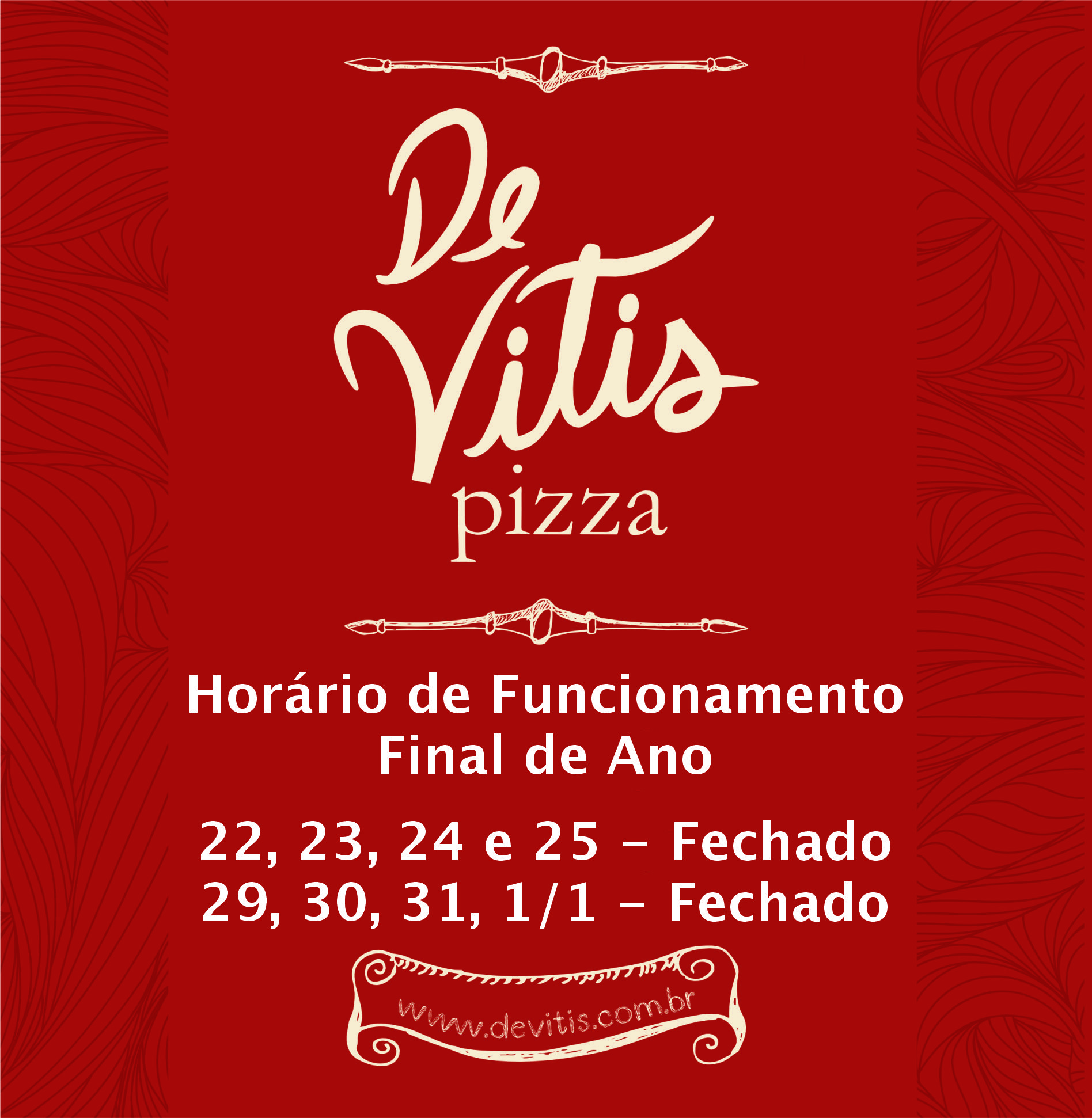 De Vitis Pizza - Página em Construção